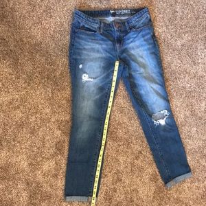 gap sexy boyfriend fit coupe jeans